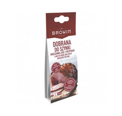 Mieszanka ziół i przypraw do szynki Browin - idealna kompozycja smaków