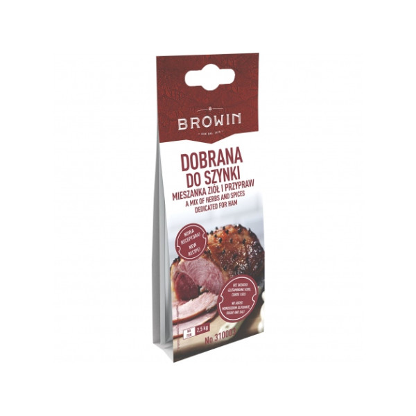 Dobrana do szynki Browin- mieszanka ziół i przypraw Dobrana do szynki Browin- mieszanka ziół i przypraw