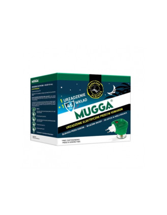 Elektrofumigator Mugga - ochrona na 45 nocy | 35 ml