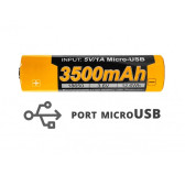Akumulator Fenix USB ARB-L18U (18650 3500 mAh 3,6 V) Akumulator Fenix USB ARB-L18U (18650 3500 mAh 3,6 V)