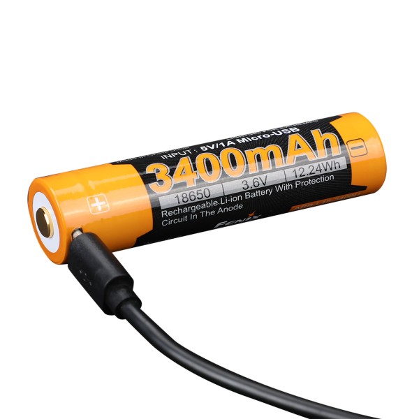 Akumulator Fenix USB ARB-L18U (18650 3400 mAh 3,6 V) Akumulator Fenix USB ARB-L18U (18650 3400 mAh 3,6 V)