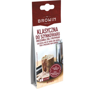 Mieszanka ziół i przypraw Klasyczna Browin - smakowita żywność