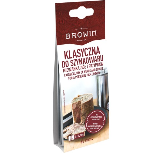 Mieszanka ziół i przypraw Klasyczna Browin - smakowita żywność