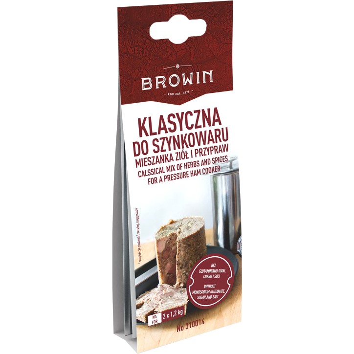 Mieszanka ziół i przypraw Klasyczna Browin - smakowita żywność
