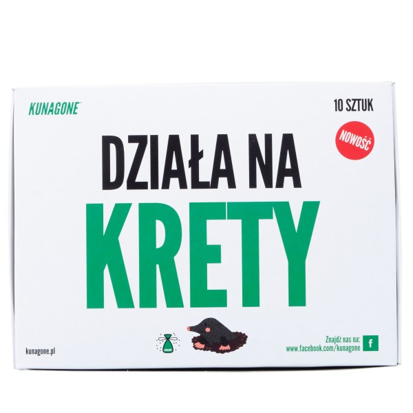 Naturalny odstraszacz Kunagone na krety 10 - pak Naturalny odstraszacz Kunagone na krety 10 - pak