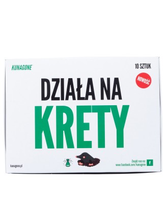 Naturalny odstraszacz Kunagone na krety 10 - pak