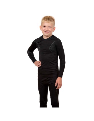 Bielizna termoaktywna Alpinus Active Set junior czarna 134-140