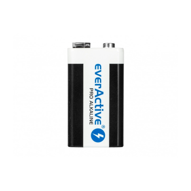 Bateria alkaliczna everActive LR9 (9V 1szt.) - wysokie napięcie i pojemność