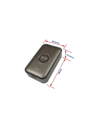 Lokalizator GPS MK06 podsłuch nagrywanie głośnik