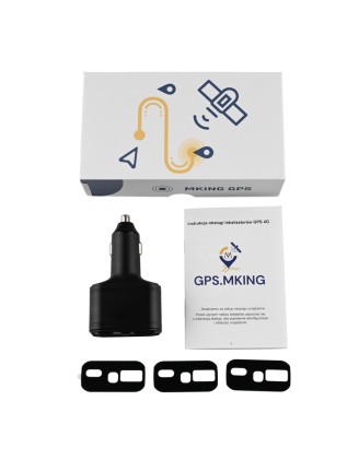 Lokalizator GPS ładowarka samochodowa PODSŁUCH 4G MK036 lokalizator gps ukryty w ładowarce