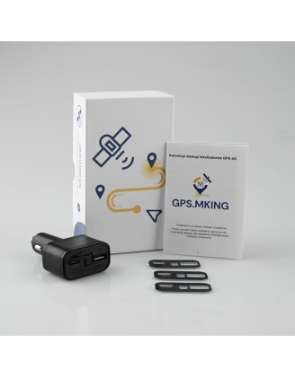 Lokalizator GPS ładowarka samochodowa PODSŁUCH 4G MK036 lokalizator gps ukryty w ładowarce