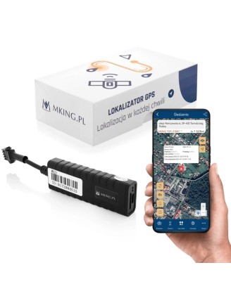 Lokalizator GPS odcięcie paliwa 8-90V MK23