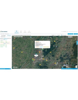 Lokalizator GPS odcięcie paliwa 8-90V MK23