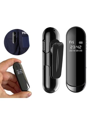 Mini kamera szpiegowska V8 dyktafon 64GB Full HD LCD