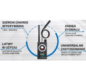 Wykrywacz podsłuchów i GPS DM-K18 ( Pluskwy, lokalizatory oraz kamery WI-FI ) Wykrywacz podsłuchów i GPS DM-K18 ( Pluskwy, lokalizatory oraz kamery WI-FI )