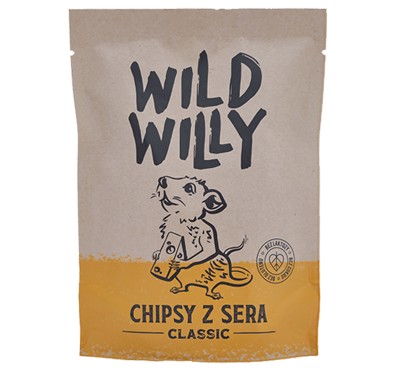 Chipsy z sera twardego dojrzewającego Wild Willy 50 g