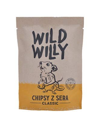 Chipsy z sera twardego dojrzewającego Wild Willy 50 g