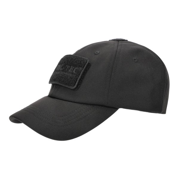 Czapka z daszkiem Mil-Tec Softshell czarna Czapka z daszkiem Mil-Tec Softshell czarna