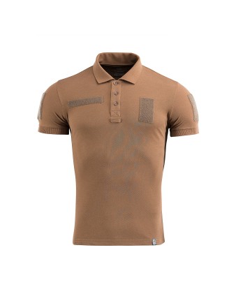 Koszulka polo M-Tac taktyczna 65/35 brązowa L