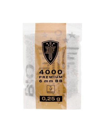 Kulki ASG Elite Force Premium Bio 0,25 g 6 mm 4000 szt.