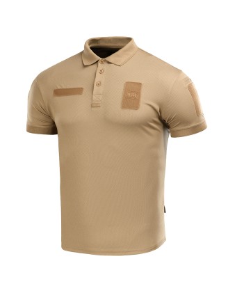 Koszulka polo męska M-Tac Elite Tactical Coolmax coyote S