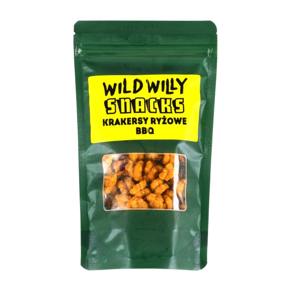 Krakersy ryżowe Wild Willy BBQ 60 g Krakersy ryżowe Wild Willy BBQ 60 g