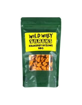 Krakersy ryżowe Wild Willy BBQ 60 g