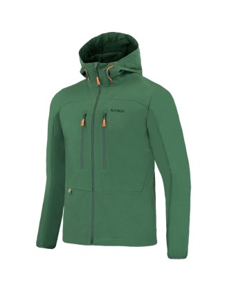 Kurtka męska Alpinus softshell Pourri zielona S
