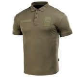 Koszulka polo męska T M-Tac Elite Tactical Coolmax oliwkowa L