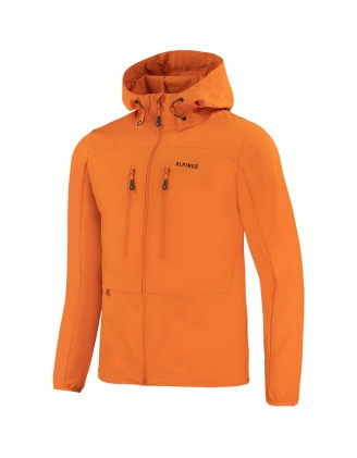 Kurtka męska Alpinus softshell Pourri pomarańczowa L