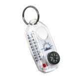 Brelok z termometrem, kompasem i lupą Sun Co. TripleGage świecący w ciemności Brelok z termometrem, kompasem i lupą Sun Co. TripleGage świecący w ciemności