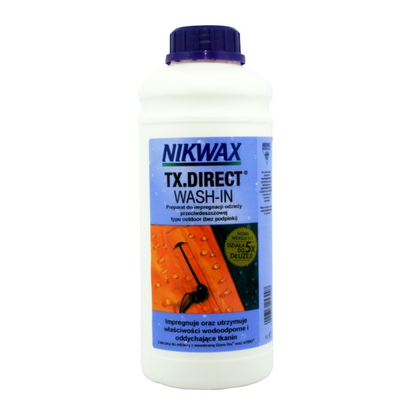 Nikwax NI-03 TX Direct Wash-in impregnat 1000 ml Nikwax NI-03 TX Direct Wash-in impregnat 1000 ml