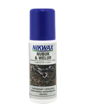 Nikwax NI-04 impregnat nubuk/welur gąbka 125 ml