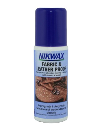 Nikwax NI-05 impregnat skóra/tkanina gąbka 125 ml