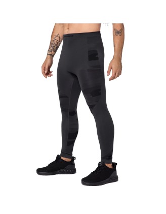 Legginsy męskie Spaio Military piaskowe szare L