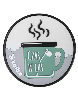 Naszywka Patch Kolba „Czas w las” kubek