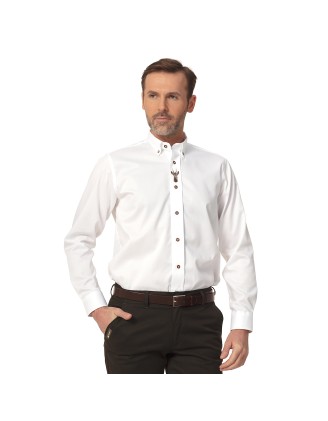 Koszula męska Tagart Koziołek Slim biała XL