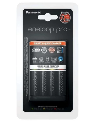 Panasonic Eneloop BQ-CC55 + 4 x R6/AA Eneloop 2550mAh