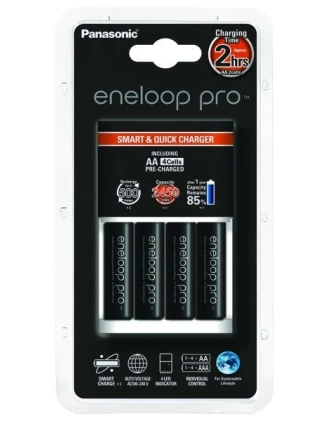 Panasonic Eneloop BQ-CC55 + 4 x R6/AA Eneloop 2550mAh