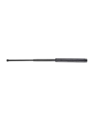 Pałka teleskopowa ESP Friction Lock 21" czarna hartowana z rękojeścią imitującą skórę
