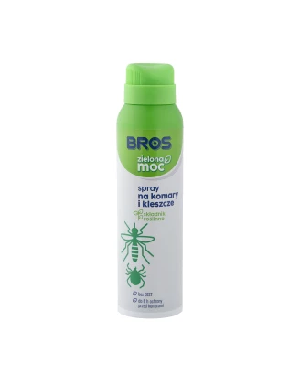 Spray Bros na komary i kleszcze 90 ml, zielona moc