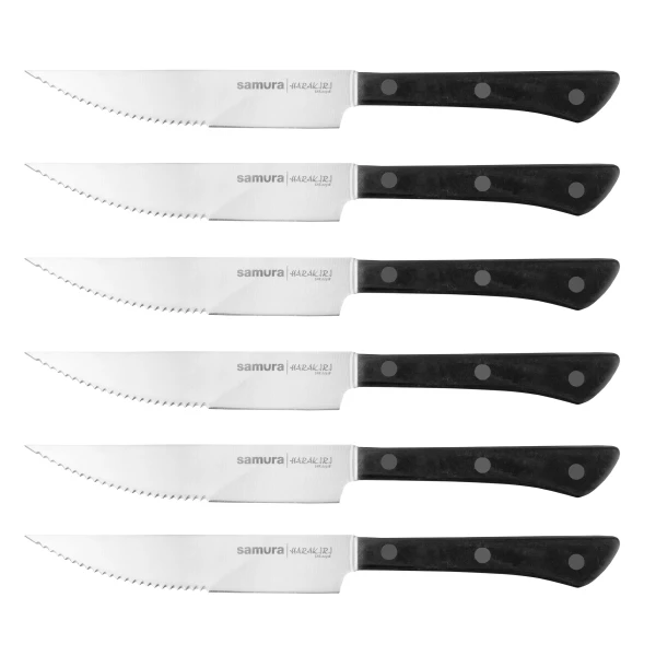 Samura Harakiri - Zestaw 6 Noży do Steków Samura Harakiri - Zestaw 6 Noży do Steków