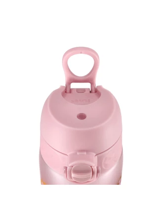 Bidon ION8 500 ml różowy z kotami