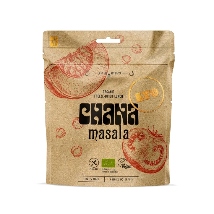 LYOFOOD Eko Chana Masala Bistro 270g - Liofilizowany posiłek turystyczny