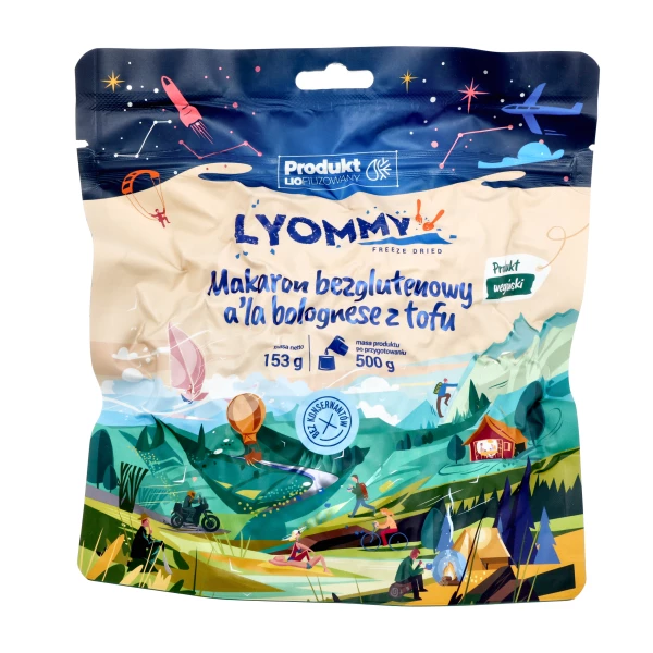 Lyommy Makaron Bolognese Tofu 500g Lyommy Makaron Bolognese Tofu 500g