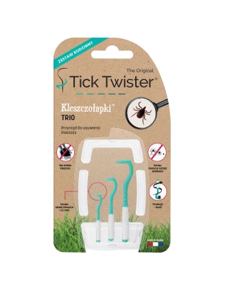 Kleszczołapki Tick Twister TRIO - Gadżet pod namiot!
