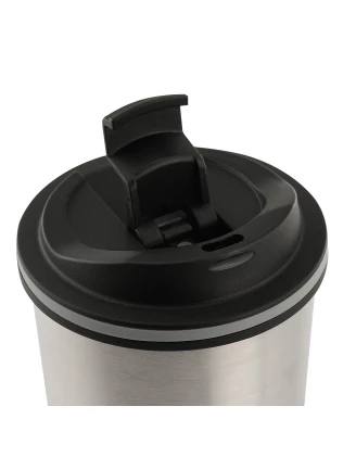 Kubek Termiczny M-Tac z zaworem 450 ml stal nierdzewna