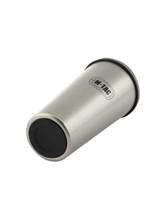 Kubek Termiczny M-Tac z zaworem 450 ml stal nierdzewna