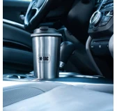 Kubek Termiczny M-Tac z zaworem 450 ml stal nierdzewna Kubek Termiczny M-Tac z zaworem 450 ml stal nierdzewna
