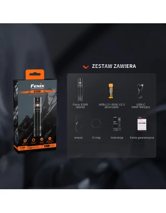 Latarka diodowa Fenix E35R - codzienny must-have (EDC)